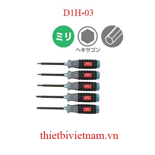 Tô vít mũi lục giác chìm hãng KTC D1H-03