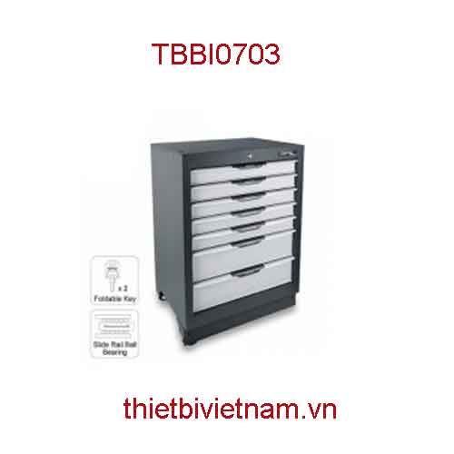 TỦ ĐỰNG ĐỒ NGHỀ 7 NGĂN HÃNG TOPTUL TBBI0703