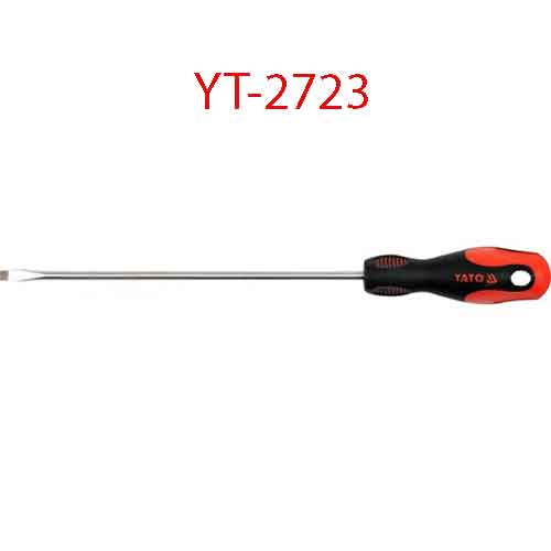 Tuốc-nơ-vít 2 cạnh (-) có nam châm 8x250x8 YATO YT-2723