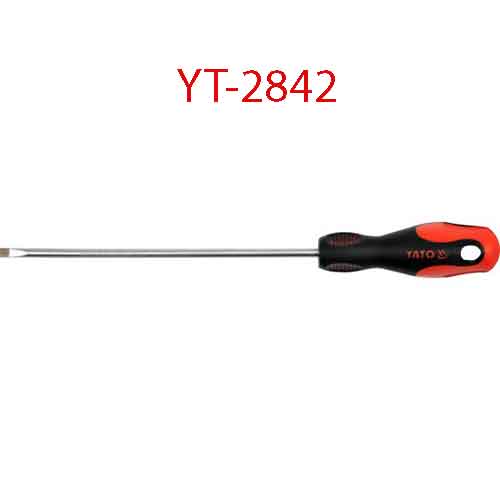 Tuốc-nơ-vít 2 cạnh (-) đầu đục 5x250x5 YATO YT-2842