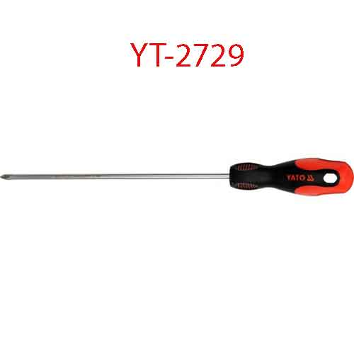 Tuốc-nơ-vít 4 cạnh (+) có nam châm PH1x300x5 YATO YT-2729